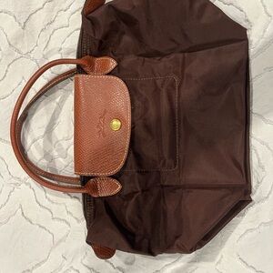 Brown Leather Tote Bag